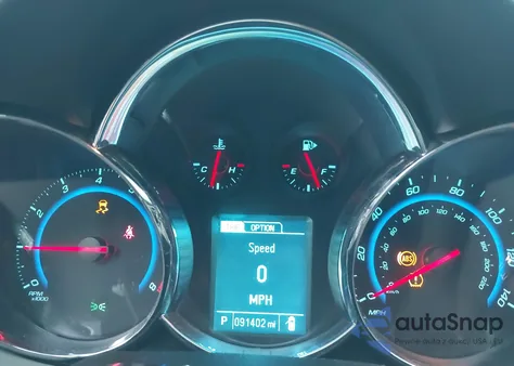 2016 Chevrolet Cruze Limited 1Lt Auto из США, поврежденный, VIN 1G1PE5SB6G7174578